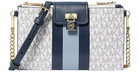 michael kors ruby small double zip crossbody|michael kors zip closure handbags.